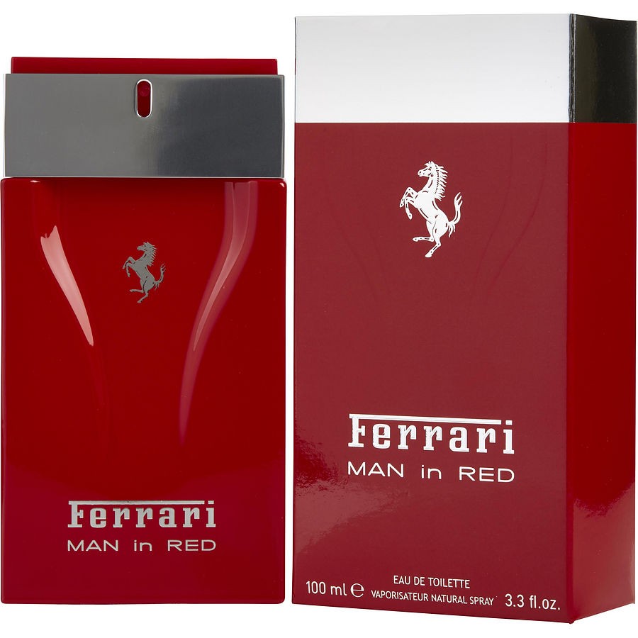 Ferrari Man In Red By Ferrari