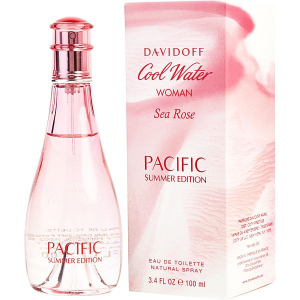 Cool Water Woman Sea Rose Pacific Summer Edition