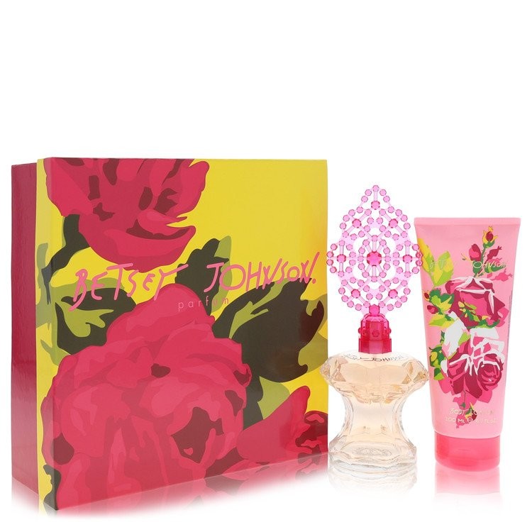 Betsey Johnson By Betsey Johnson Gift Set (100ml Eau De Parfum Spray + 200ml Body Lotion) Womens Perfume