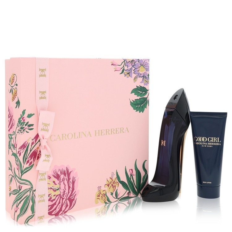 Good Girl By Carolina Herrera Gift Set (80ml Eau De Parfum Spray + 100ml Body Lotion) Womens Perfume