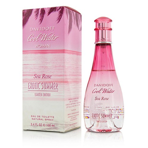 Cool Water Woman Sea Rose Exotic Summer By Davidoff 