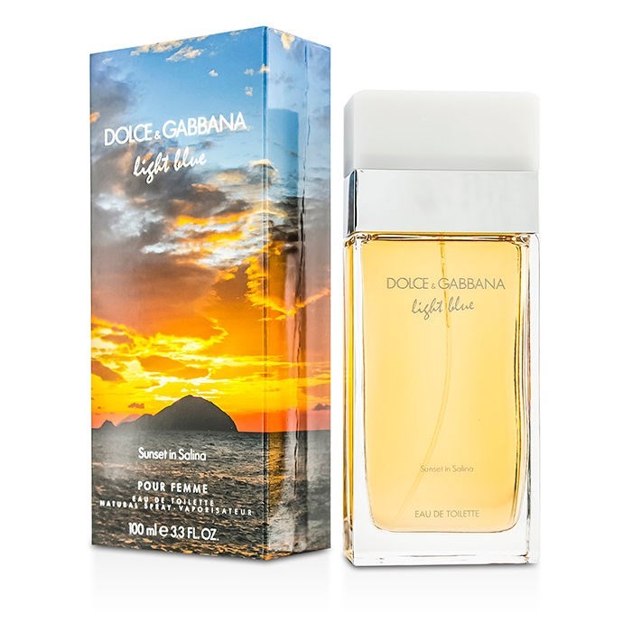 Dolce gabbana light blue sunset in salina sales