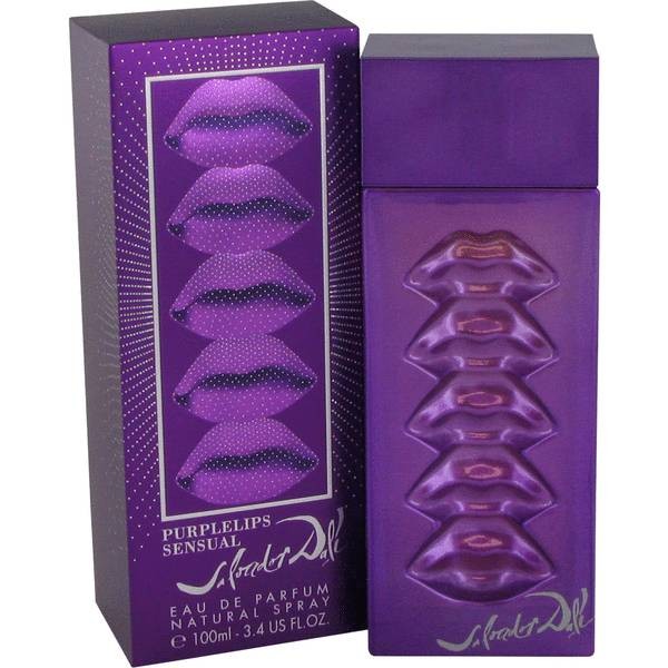 Salvador dali purple lips sales