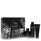 Black For Her By Kenneth Cole Gift Set (3.4 oz Eau De Toilette Spray + 3.4 oz After Shave Balm + 6 oz Body Spray) Womens Perfume