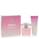 Bright Crystal By Versace Gift Set (90ml Eau De Toilette Spray + 100ml Body Lotion) Womens Perfume