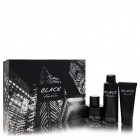 Black For Her By Kenneth Cole Gift Set (3.4 oz Eau De Toilette Spray + 3.4 oz After Shave Balm + 6 oz Body Spray) Womens Perfume