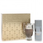Invictus By Paco Rabanne Gift Set (100ml Eau De Toilette Spray + 150ml Deodorant Spray) Mens Fragrance